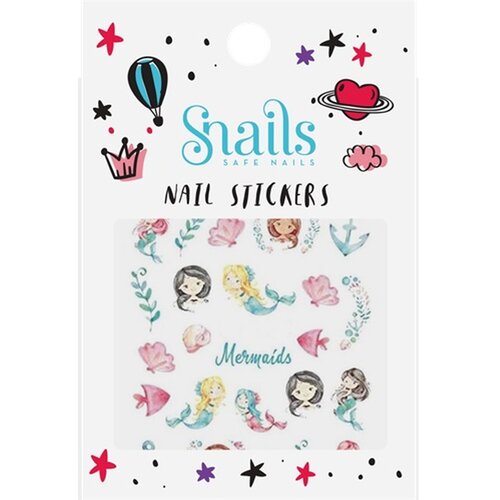 Snails Naljepnice za nokte -Sirena, 24 nalj/set(5) Cijene