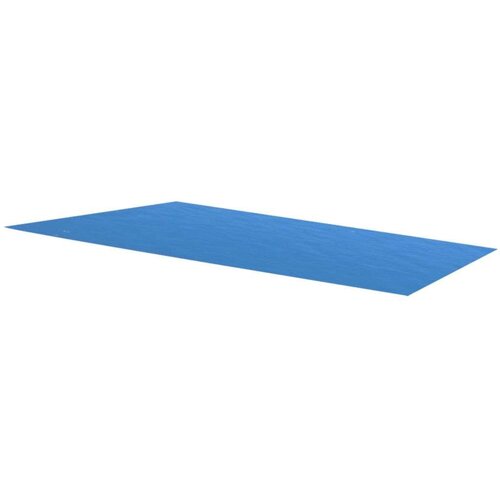  Pravokutni plavi bazenski prekrivač od PE 549 x 274 cm Slike