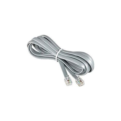 Gembird TC6P4C-3M Telefonski kabl 3m White kabal Cene