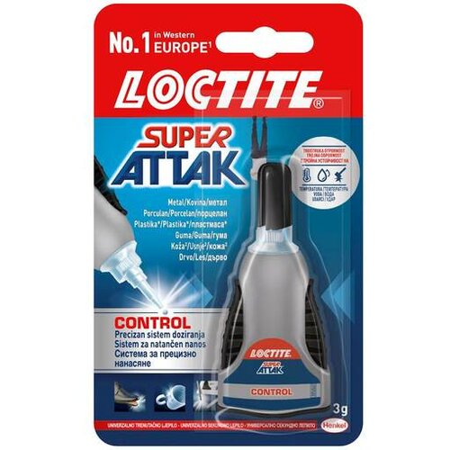Loctite SEKUNDNO LEPILO SUPER BOND CONTROL 3G Slike