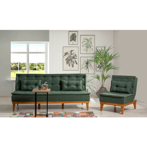 Atelier Del Sofa Fuoco-TKM07-1070 green sofa-bed set Cene
