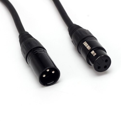 Optimus dmx kabel (5m, 3-pin muški na ženski, crni) Cene