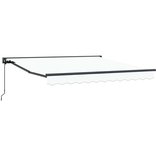  Okvir tende Bijeli 350 x 250 cm Poliester s PU premazom Slike