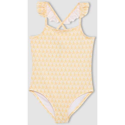 Defacto Girl Floral Patterned Swimsuit Cene