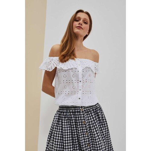 Marisse Women's Shirt L-Ko-4035 White Cene