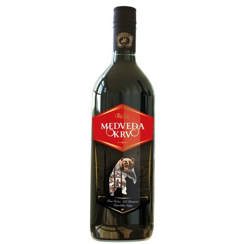 Rubin Medveđa krv Crveno vino, 1L Cene