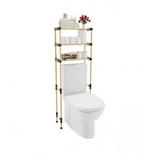 Seowood Polica drvena za kupatilo 74x20x76cm BT-5103 Cijene