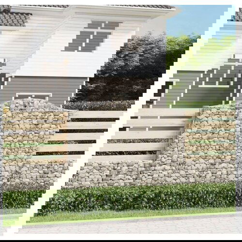 vidaXL Lučne gabionske košare 18kom 200x50x160/180cm pocinčano željezo Cijene