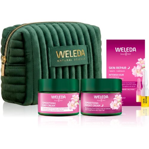Weleda Wild Rose Renewal Ritual darilni set za prve gube Slike