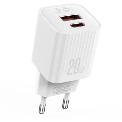 XO Kućni punjač L147, 20W PD, Beli Cene