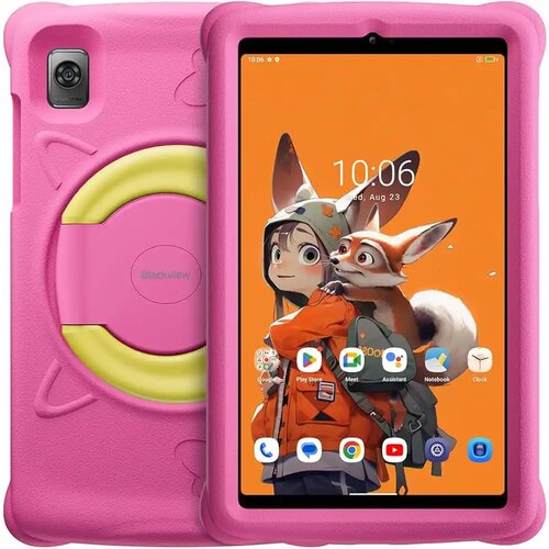 Blackview tablet 10.1 tab 60 pro kids lte hd+ ips 800x1280/4GB/128GB/5MP-8MP/Pink Slike
