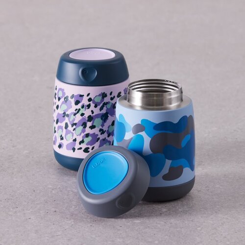 B.box Thermos 6m+ termosica za hranu Blue 210 ml Slike