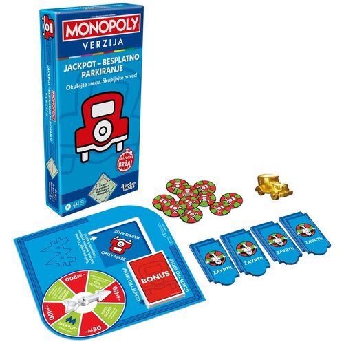 Hasbro games Monopoly Jackpot - besplatno parkiranje G0718266 Slike