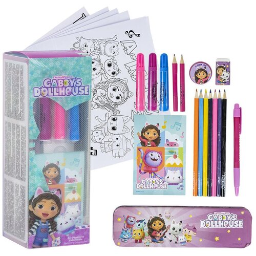 Cerda set za barvanje s kovinsko peresnico Gabby's Dollhouse Cene
