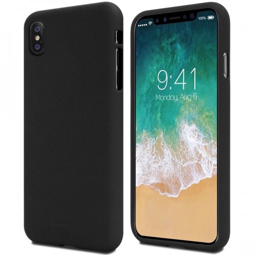 Goospery soft feeling silikonski ovitek za samsung galaxy A71 A715 - črn Slike