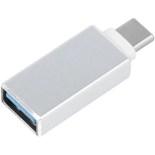 OTG On-The-Go USB adapter USB Type-C 3.0 - srebrni