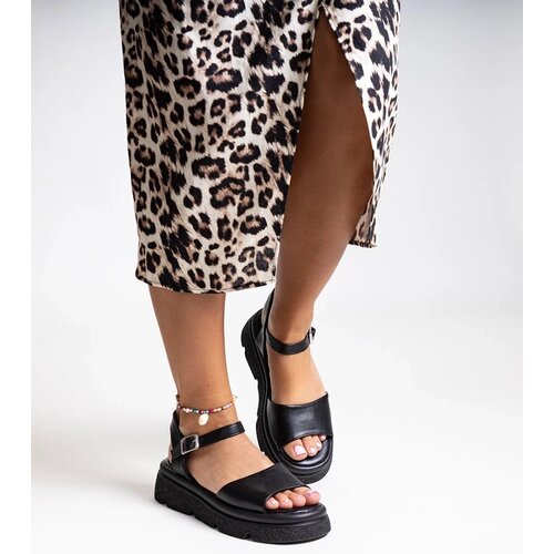 D/CEO Black sandals on a block heel Millo Cijene
