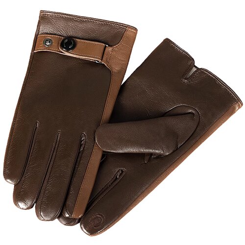 INF mo&amp;scaron;ke vrhunske usnjene zimske rokavice coffee xl, (21638984) Slike