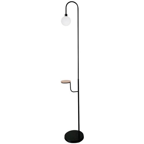 Candellux Lighting Črna talna svetilka (vi&amp;scaron;ina 173 cm) Vanity - Candellux Lighting Slike