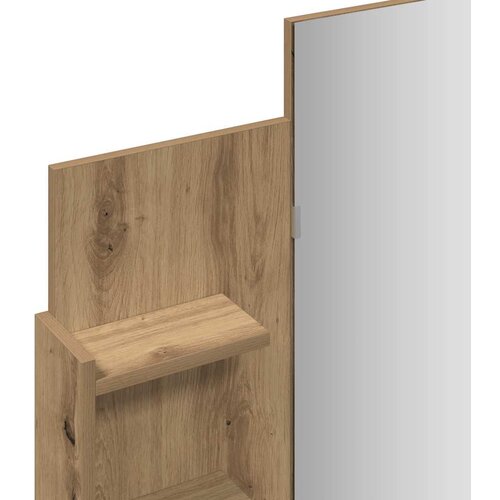 Toaletni stolić s ogledalom Artisan hrast 96x39x142 cm Slike