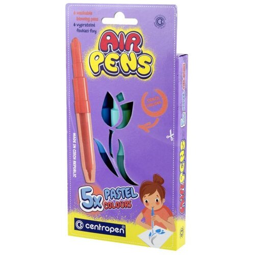 CENTROPEN Duvajući flomasteri Pastel 5 komada 1500/05 Cene