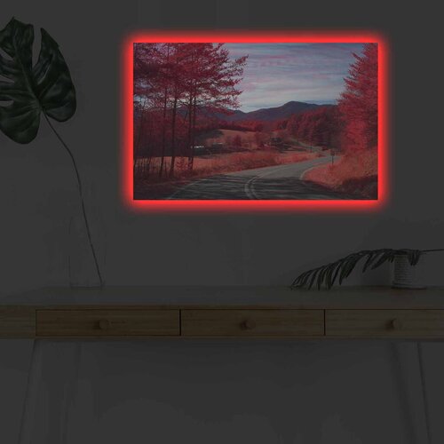 Wallity Zidna slika sa LED osvetljenjem 4570DHDACT-033, 45x70 cm Cijene