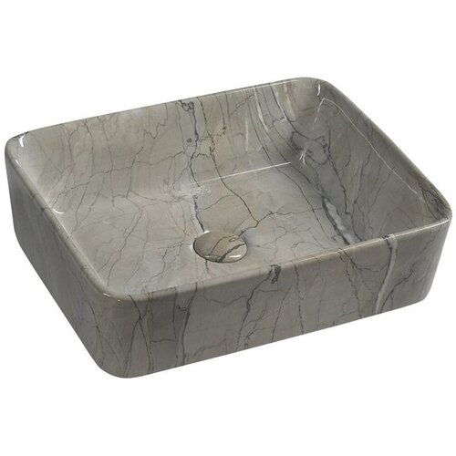Sapho Sivi keramički umivaonik 47,5x37,5 cm Dalma – Cijene