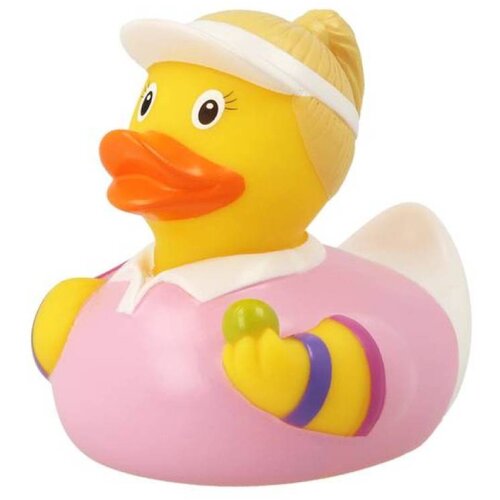 Lilalu patkica - tennis player female - rubber duck Cene