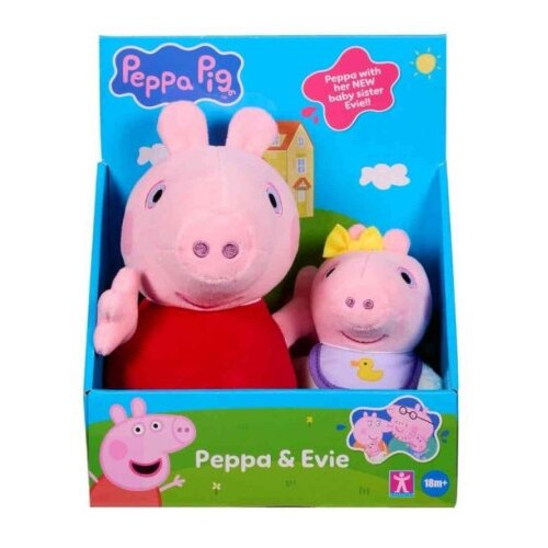 PEPA PIG Peppa pig baby plis 2pack ( TO8422 ) Cene