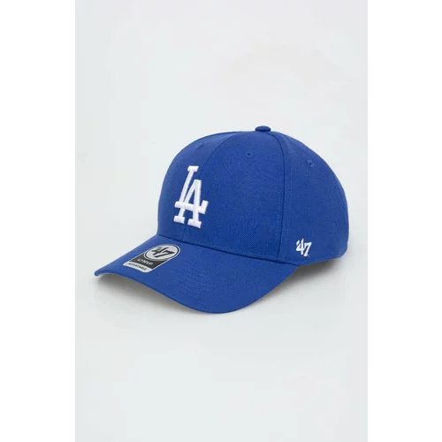 47 Brand Kapa sa šiltom s dodatkom vune MLB Los Angeles Dodgers s aplikacijom