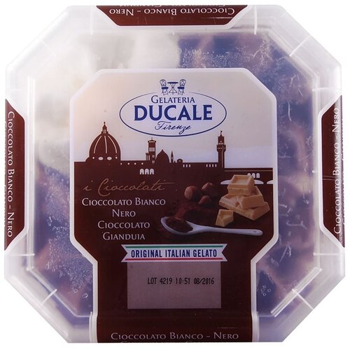  Sladol DUCALE Gianduia bela i crna čokolada 500g Slike