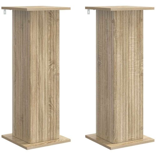  Stalak za biljke 2 pcs Hrast sonoma 30 5 x 30 x 80 5 cm Cene
