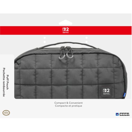 Hori Torba Puff Pouch for Nintendo Switch 2 - Black Slike