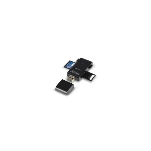 Axagon USB 2.0 CRE-D4B čitač memorijskih kartica Slike
