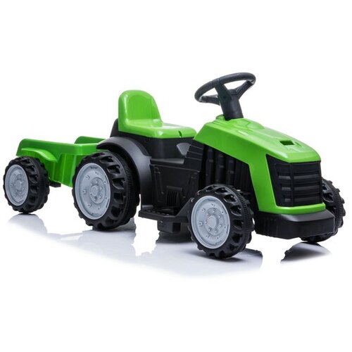  traktor na akumulator sa prikolicom zeleni Cene