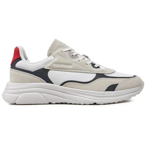 Tommy Hilfiger Superge Modern Runner Tech Print FM0FM05123 Bela