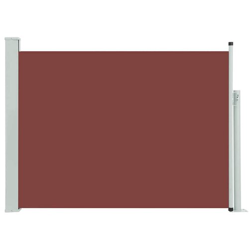 Maison Chic Zložljiva stranska tenda - Senčniki za teraso 100x500 cm rjava, (22042345) Cene