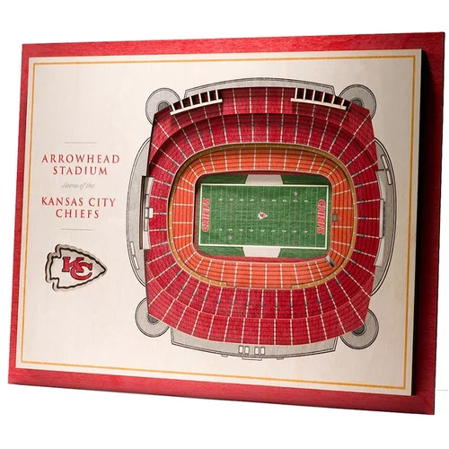 Drugo Kansas City Chiefs 3D Stadium View slika