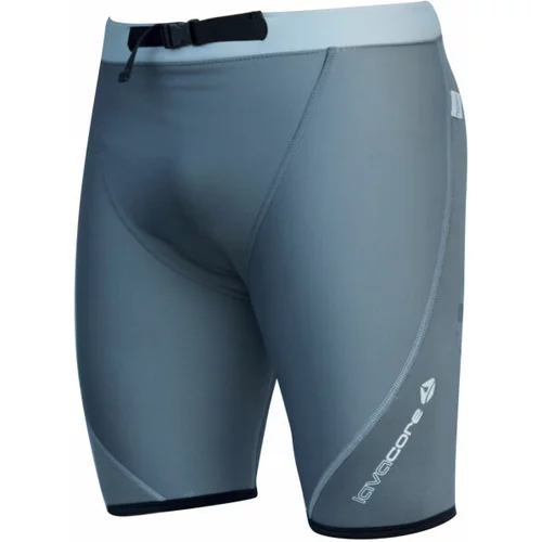LAVACORE LC ELITE SHORTS Kratke hlače s merinom za vodeni sport, siva, veličina