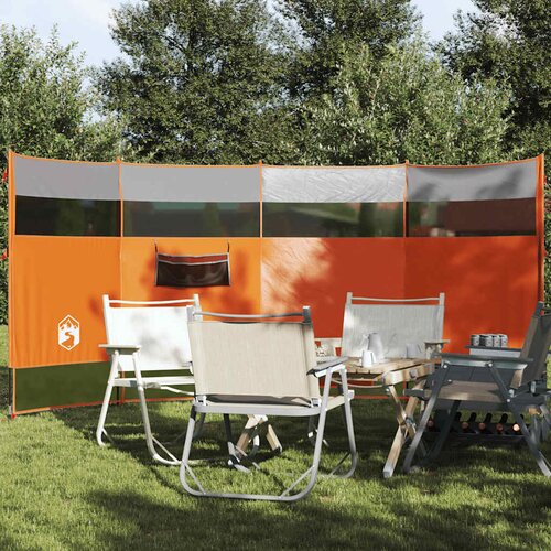  Vjetrobran za kampiranje narančasti 366x152x152 cm vodootporni Cijene