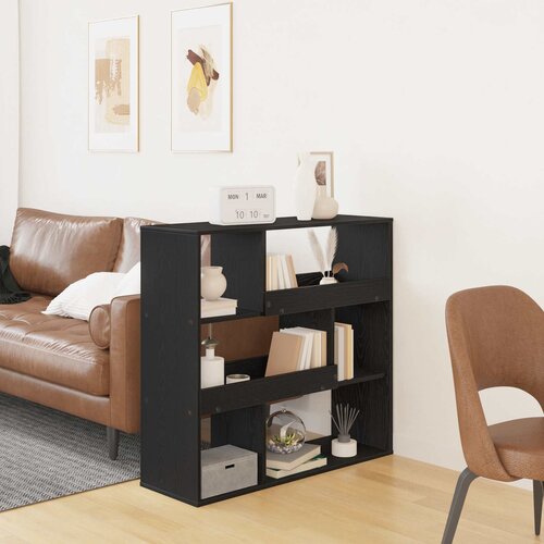  Polica za knjige Crni hrast 100 x 33 x 94,5 cm Slike