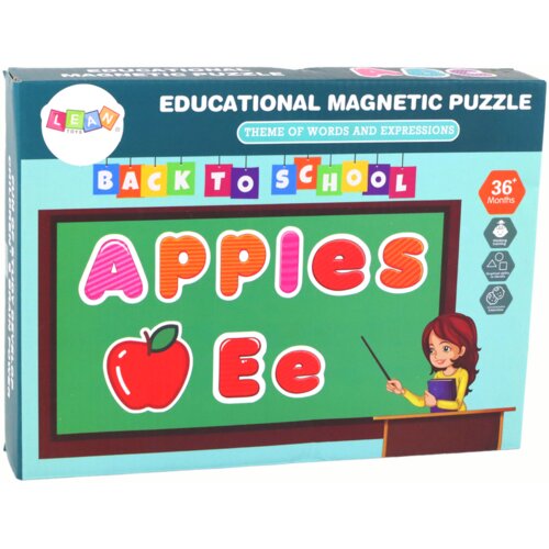  set of educational magnetic puzzles with a multifunctional board Slike