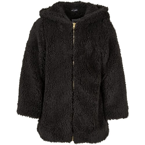 Urban Classics Kids Girls Sherpa Jacket black Slike