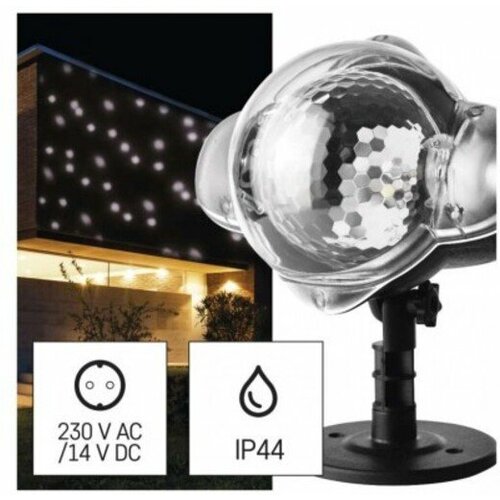 Emos lighting LED Projektor - padajuce pahulje belo MTG-DCPC03 Slike