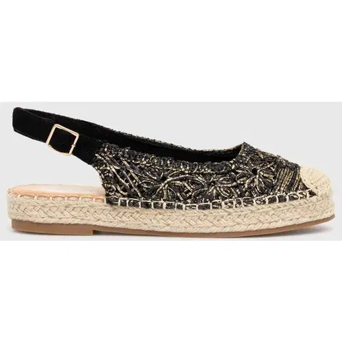 Answear Lab Espadrile boja: crna