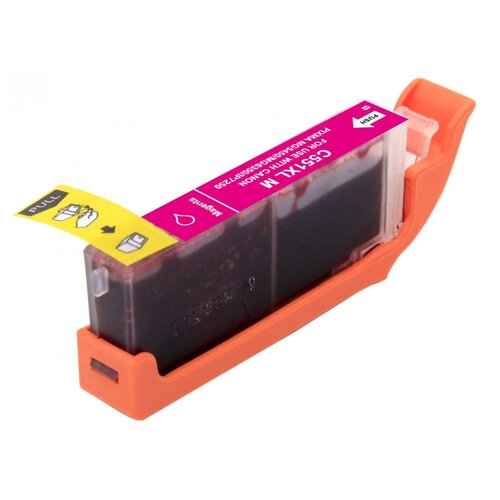 All4Printing Canon CLI-551M XL Magenta, kompatibilna rdeča kartu&amp;scaron;a s čipom , 12ml Slike