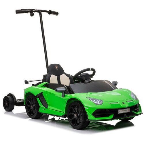 Lean Toys Akumulatorski avto Lamborghini Aventador SX2018 zelen s platformo Slike