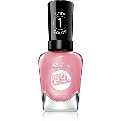 Sally Hansen Miracle Gel&amp;trade; gel lak za nokte bez kori&amp;scaron;tenja UV/LED lampe nijansa Shell Yeah 14,7 ml Slike