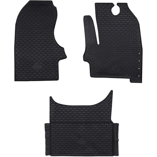  Auto tepih 3 pcs Crna prikladno za Iveco DAILY 2014- Guma Cijene