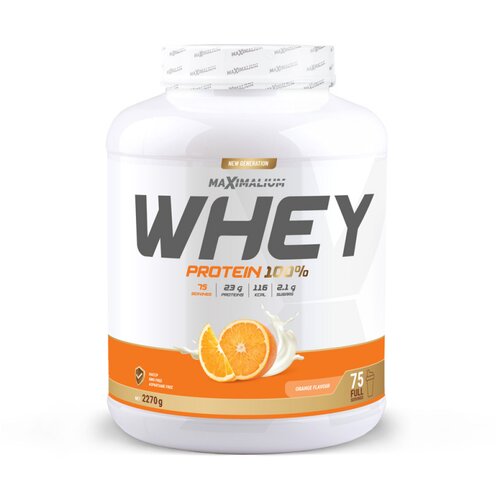 Maximalium Whey Protein, Narandža, 2270 g Slike